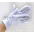 Algodão branco barato malha trabalhando luvas de trabalho / Mittens